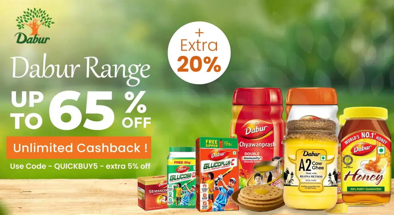 cashback offer on dabur products