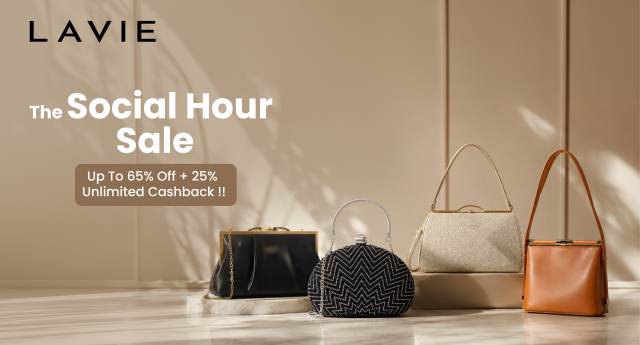 Lavie cashback offer banner