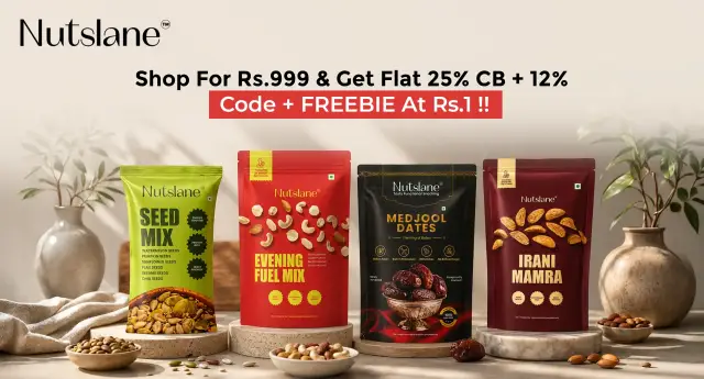 Nutslane Cashback Offer Banner