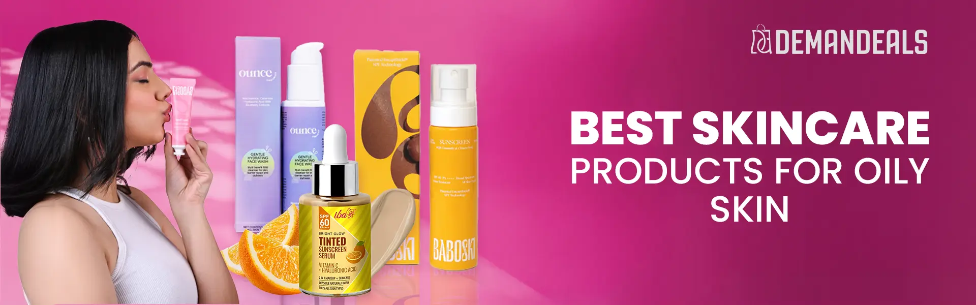 skincare products for oily skin