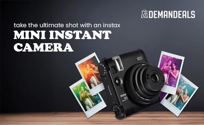 Click the Ultimate Shot with Instax Mini Instant Camera
