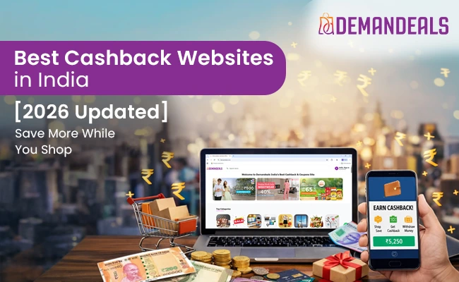 Best Cashback Websites in India for online shopping 2026