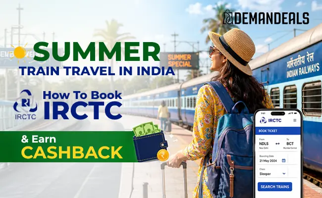 Summer train travel in India: how to book IRCTC and earn cashback 