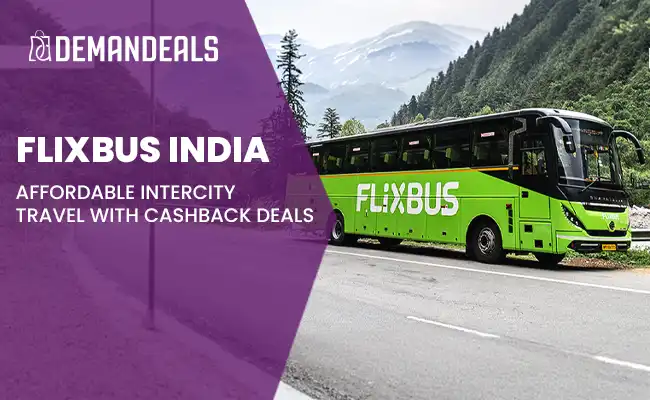 FlixBus India: Affordable Intercity Travel With Cashback Deals