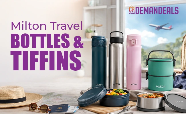 Milton Bottles & Tiffins: Water Bottle, Thermosteel & Tiffin Box 