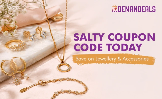 Salty Coupon Code Today: Save on Jewellery & Accessories