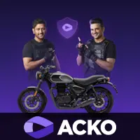 ACKO bike insurance