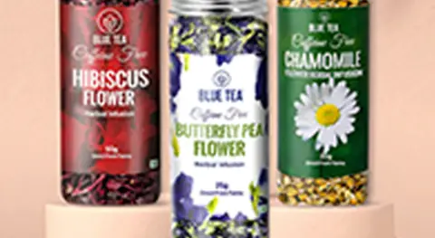 blue tea products