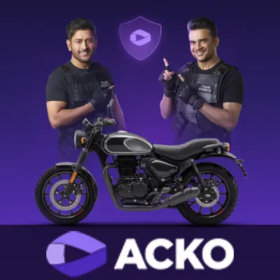 ACKO bike insurance